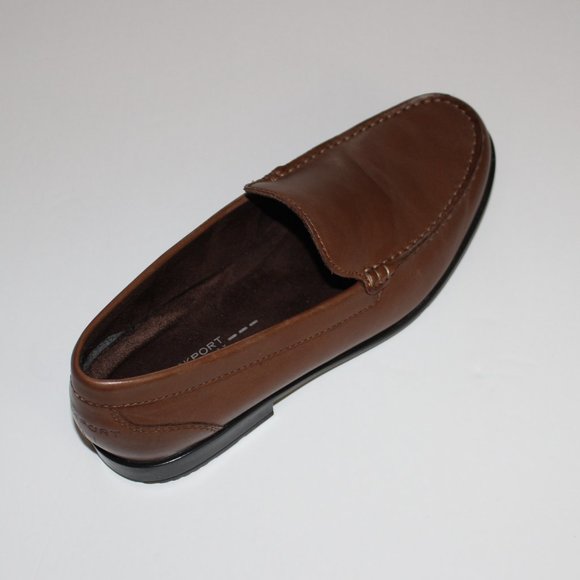 ROCKPORT CLASSIC DK BROWN VENETIAN LOAFER main image 4